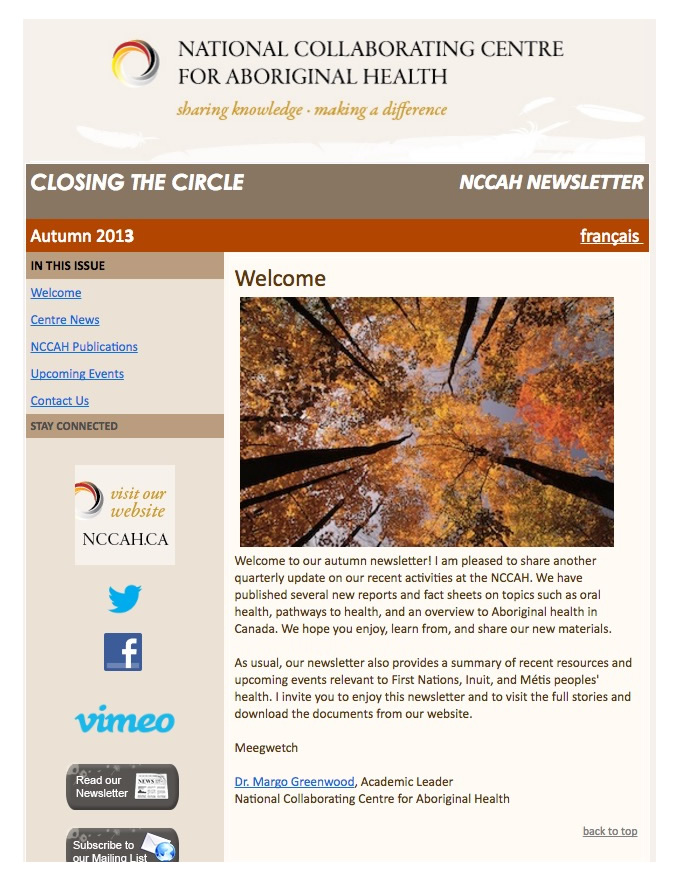 CLOSING THE CIRCLE - FALL 2013