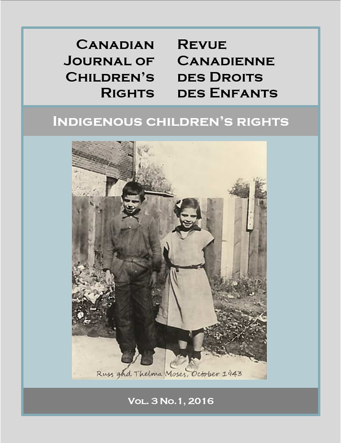 Langue, culture et petite enfance : Les droits des enfants autochtones à une époque de transformation