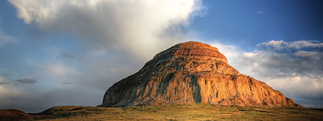 Castle Butte, Big Mud Valley, Saskatchewan