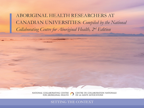 Aboriginal Health Researchers at Canadian Universities